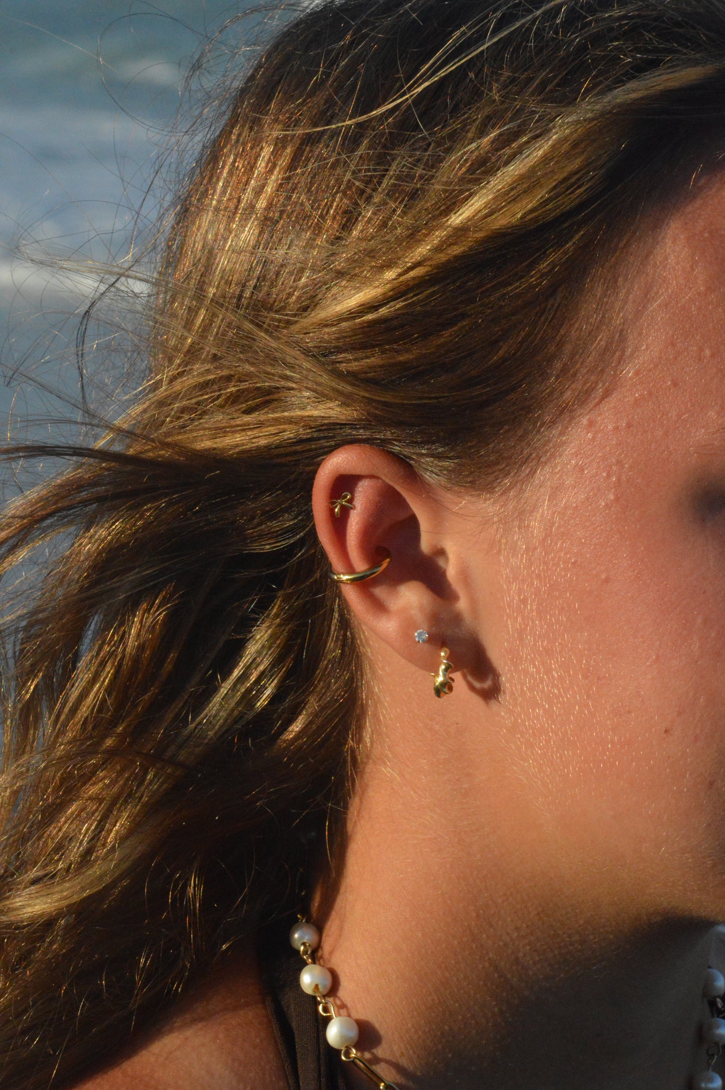 Sand - Ear Cuff