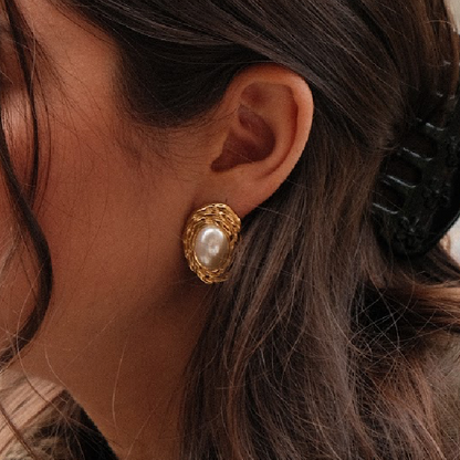 Soie - Boucle d’oreille